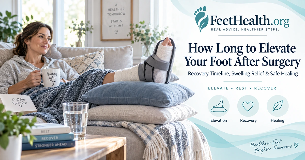 How Long to Keep Your Foot Elevated After Surgery