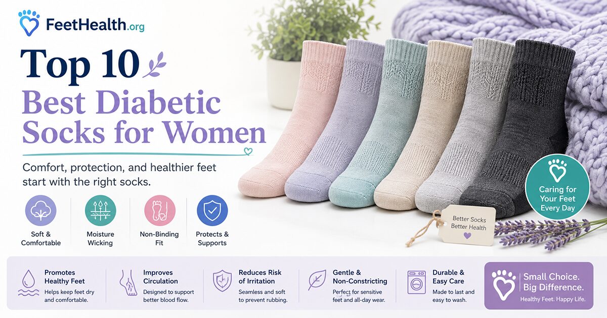 Top 10 Best Diabetic Socks for Women