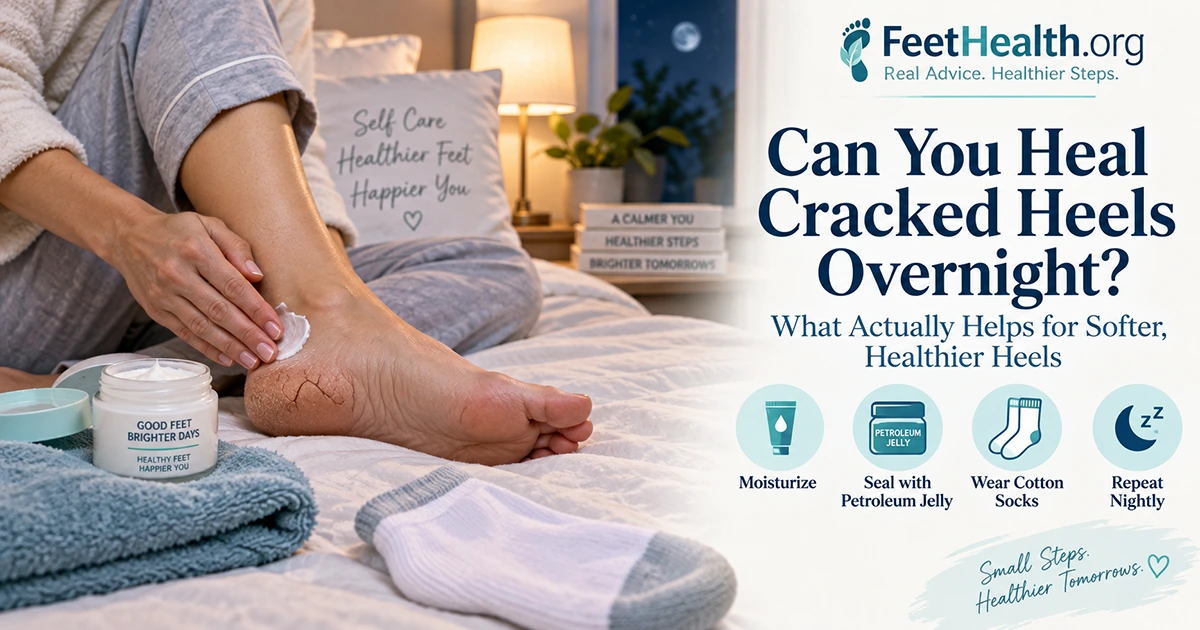 Heal Cracked Heels Overnight