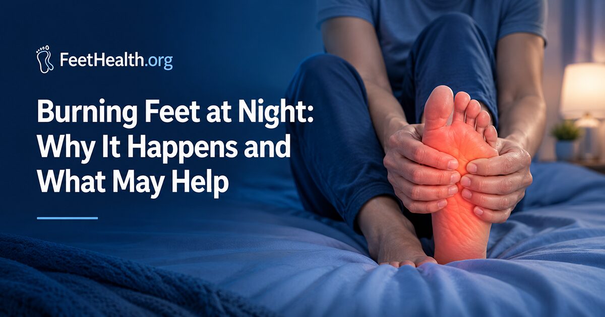 Burning Feet at Night